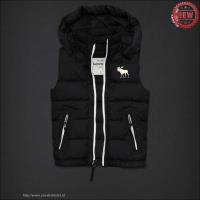 heren abercrombie fitch bodywarmer hooded zwart Winkel Almere l3pbq845